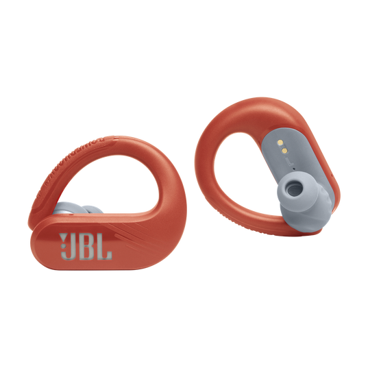 JBL Endurance Peak 3 - Coral - Dust and water proof True Wireless active earbuds - Detailshot 7